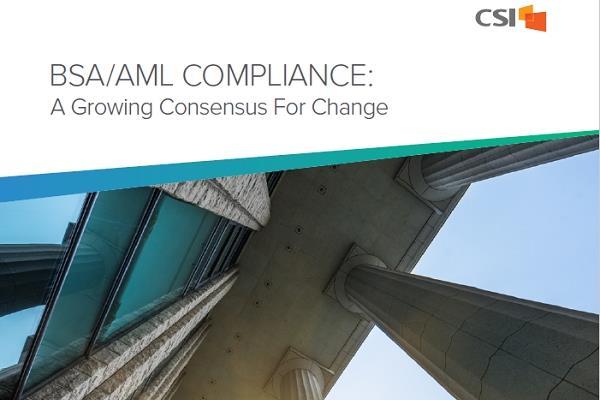 White paper: BSA/AML Compliance: A Growing Consensus for Change ...