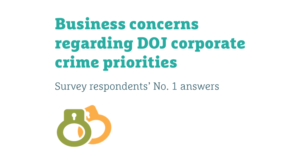 DOJ calling out compliance with 2022 policy shifts Premium