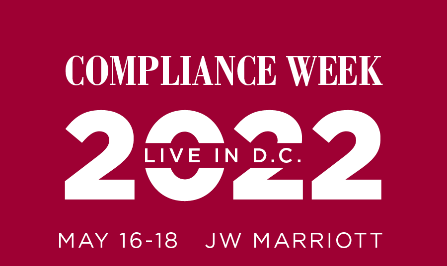 Compliance Week 2024 Conference Hall Ronni Verile