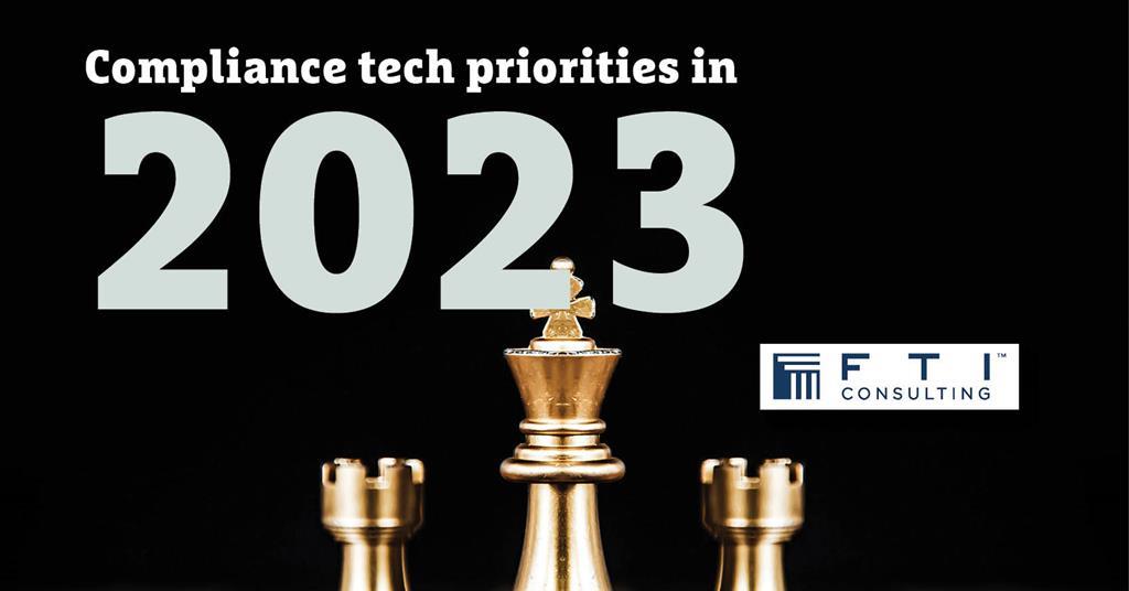 Survey Report Compliance tech priorities in 2023 Resource