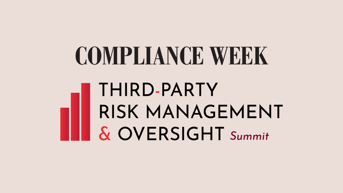 Compliance Week 2024 Tprm Billie Dulcine