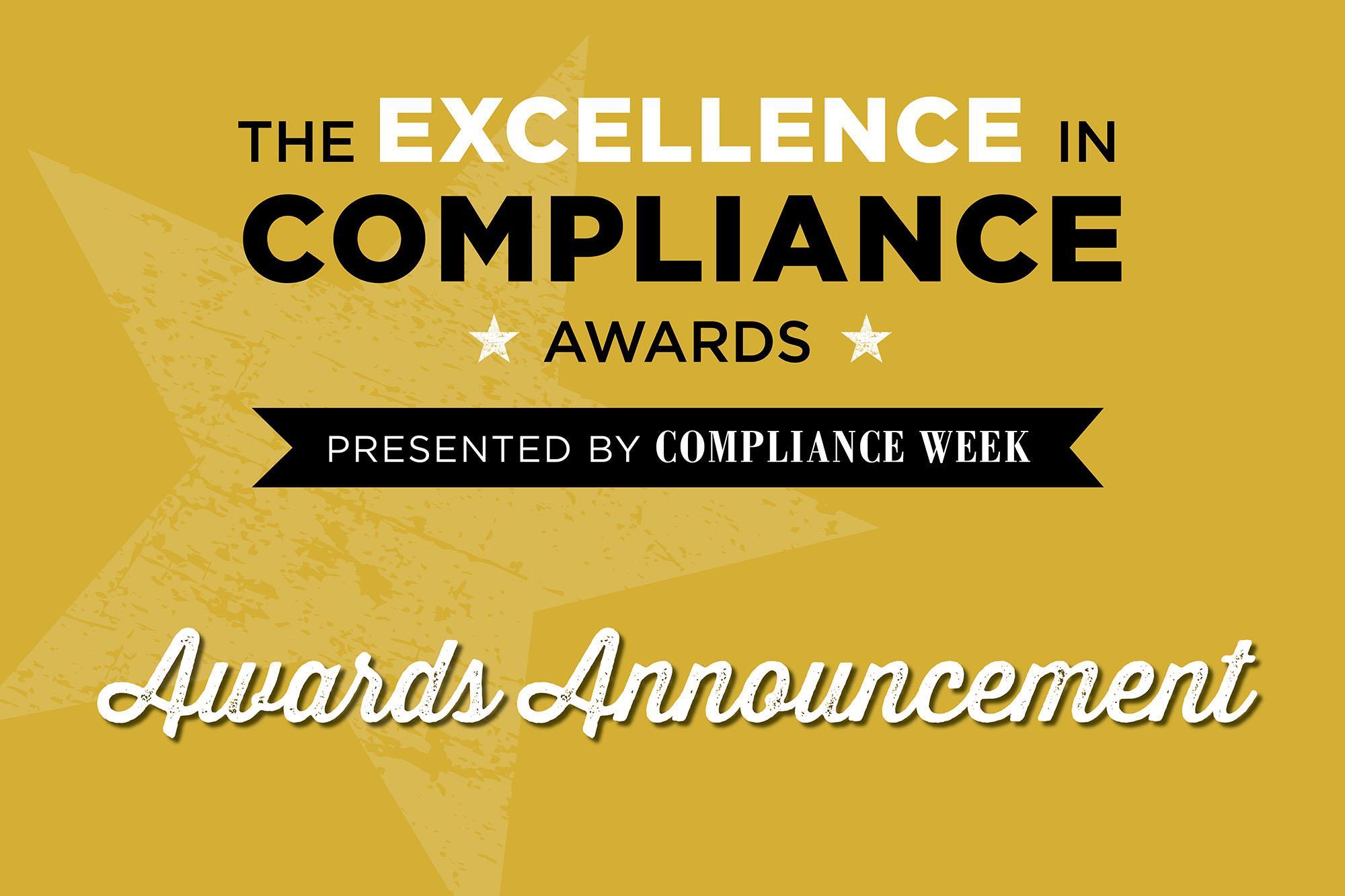 Excellence in Compliance Awards Compliance Week