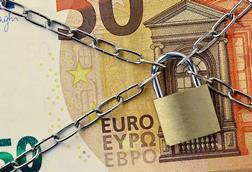 Euros chained