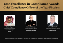 Chief Compliance Officer of the Year Finalists