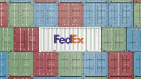 FedEx containers