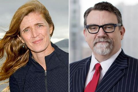 Samantha Power and Peter Anderson